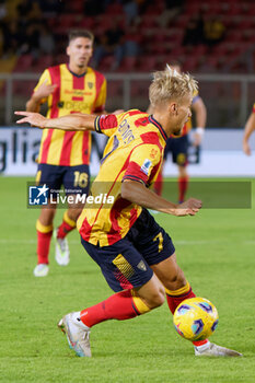 2023-10-28 - Pontus Almqvist of US Lecce - US LECCE VS TORINO FC - ITALIAN SERIE A - SOCCER