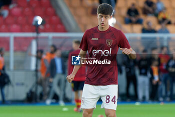 2023-10-28 - Jacopo Antolini of Torino FC warms up - US LECCE VS TORINO FC - ITALIAN SERIE A - SOCCER