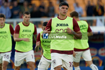 2023-10-28 - Raoul Bellanova of Torino FC warms up - US LECCE VS TORINO FC - ITALIAN SERIE A - SOCCER