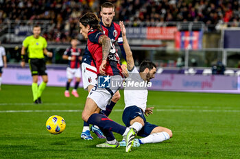 2023-11-03 - Bologna's Riccardo Calafiori in action - BOLOGNA FC VS SS LAZIO - ITALIAN SERIE A - SOCCER