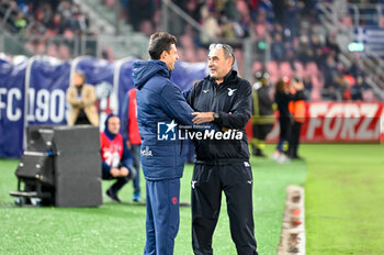 2023-11-03 - Bologna's Head Coach Thiago Motta and Lazio's Head Coach Maurizio Sarri - BOLOGNA FC VS SS LAZIO - ITALIAN SERIE A - SOCCER