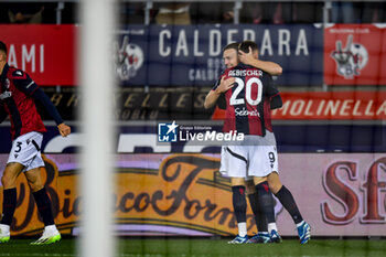 2023-11-03 - Bologna's Lewis Ferguson celebrates after scoring a goal 1-0 - BOLOGNA FC VS SS LAZIO - ITALIAN SERIE A - SOCCER