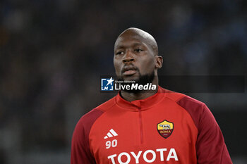 2023-11-05 - Romelu Lukaku (AS Roma);  during the Italian Football Championship League A 2023/2024 match between AS Roma vs US Lecce at the Olimpic Stadium in Rome on 05 November  2023. - AS ROMA VS US LECCE - ITALIAN SERIE A - SOCCER