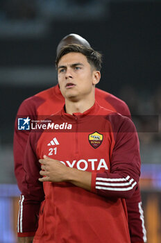 2023-11-05 - Paulo Dybala (AS Roma); during the Italian Football Championship League A 2023/2024 match between AS Roma vs US Lecce at the Olimpic Stadium in Rome on 05 November  2023. - AS ROMA VS US LECCE - ITALIAN SERIE A - SOCCER