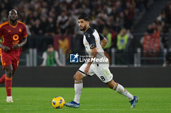2023-11-05 - Hamza Rafia (US Lecce); during the Italian Football Championship League A 2023/2024 match between AS Roma vs US Lecce at the Olimpic Stadium in Rome on 05 November  2023. - AS ROMA VS US LECCE - ITALIAN SERIE A - SOCCER