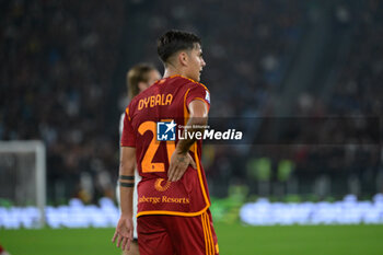 2023-11-05 - Paulo Dybala (AS Roma); during the Italian Football Championship League A 2023/2024 match between AS Roma vs US Lecce at the Olimpic Stadium in Rome on 05 November  2023. - AS ROMA VS US LECCE - ITALIAN SERIE A - SOCCER
