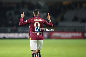 2023-11-06 - Antonio Sanabria (Torino FC) celebrates the goal - TORINO FC VS US SASSUOLO - ITALIAN SERIE A - SOCCER