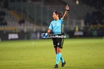 2023-11-06 - Maria Sole Ferrieri Caputi referee of the match - TORINO FC VS US SASSUOLO - ITALIAN SERIE A - SOCCER