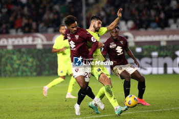 2023-11-06 - Valentino Lazaro (Torino FC) shots on goal - TORINO FC VS US SASSUOLO - ITALIAN SERIE A - SOCCER