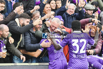 2023-11-12 - Fiorentina's Giacomo Bonaventura celebrates with teammates after scoring the 1-0 goal - ACF FIORENTINA VS BOLOGNA FC - ITALIAN SERIE A - SOCCER