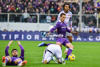 2023-11-12 - Fiorentina's Arthur in action - ACF FIORENTINA VS BOLOGNA FC - ITALIAN SERIE A - SOCCER