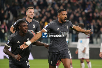 2023-11-11 - Gleison Bremer (Juventus FC) celebrates the goal - JUVENTUS FC VS CAGLIARI CALCIO - ITALIAN SERIE A - SOCCER