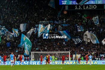 2023-11-12 - SS Lazio fans - SS LAZIO VS AS ROMA - ITALIAN SERIE A - SOCCER