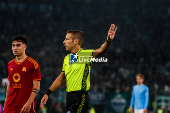 2023-11-12 - Davide Massa referee - SS LAZIO VS AS ROMA - ITALIAN SERIE A - SOCCER