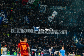 2023-11-12 - SS Lazio fans - SS LAZIO VS AS ROMA - ITALIAN SERIE A - SOCCER