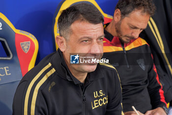 2023-11-11 - coach Roberto D’Aversa of US Lecce - US LECCE VS AC MILAN - ITALIAN SERIE A - SOCCER