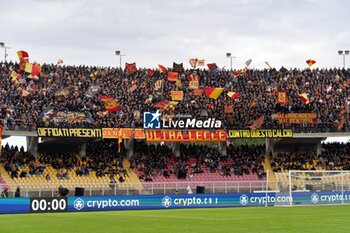 2023-11-11 - Supporters of US Lecce - US LECCE VS AC MILAN - ITALIAN SERIE A - SOCCER