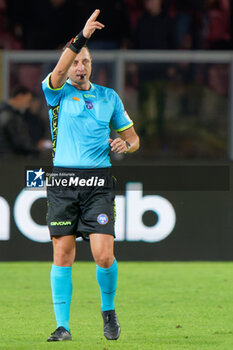 2023-11-11 - the referee Rosario Abisso of Palermo - US LECCE VS AC MILAN - ITALIAN SERIE A - SOCCER