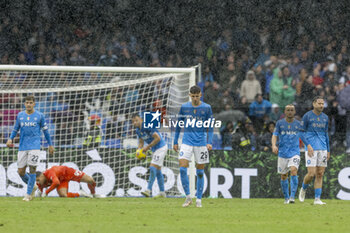 2023-11-12 - SSC Napoli looks dejected after Viktor Kovalenko's goal during the Serie A football match between SSC Napoli and Empoli at the Diego Armando Maradona Stadium in Naples, southern Italy, on November 12, 2023. - SSC NAPOLI VS EMPOLI FC - ITALIAN SERIE A - SOCCER