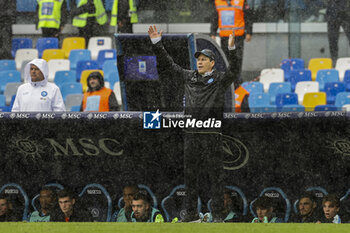2023-11-12 - SSC Napoli's French coach Rudi Jose Garcia gesticulate dejected during the Serie A football match between SSC Napoli and Empoli at the Diego Armando Maradona Stadium in Naples, southern Italy, on November 12, 2023. - SSC NAPOLI VS EMPOLI FC - ITALIAN SERIE A - SOCCER