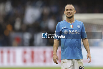 2023-11-12 - SSC Napoli's Slovak midfielder Stanislav Lobotka looks during the Serie A football match between SSC Napoli and Empoli at the Diego Armando Maradona Stadium in Naples, southern Italy, on November 12, 2023. - SSC NAPOLI VS EMPOLI FC - ITALIAN SERIE A - SOCCER