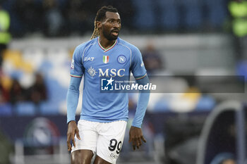 2023-11-12 - SSC Napoli's Cameroonian midfielder Andre Zambo Anguissa looks during the Serie A football match between SSC Napoli and Empoli at the Diego Armando Maradona Stadium in Naples, southern Italy, on November 12, 2023. - SSC NAPOLI VS EMPOLI FC - ITALIAN SERIE A - SOCCER