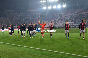 2023-11-27 - Bologna Fc team celebrating the victory - BOLOGNA FC VS TORINO FC - ITALIAN SERIE A - SOCCER
