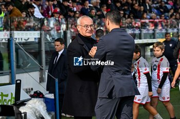 2023-11-26 - Claudio Ranieri Mister of Cagliari Calcio, Raffaele Palladino Mister of AC Monza - CAGLIARI CALCIO VS AC MONZA - ITALIAN SERIE A - SOCCER