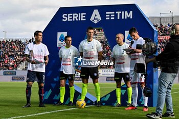 2023-11-26 - Gianluca Lapadula of Cagliari Calcio, Matteo Pessina of AC Monza - CAGLIARI CALCIO VS AC MONZA - ITALIAN SERIE A - SOCCER