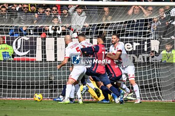 2023-11-26 - Alberto Dossena of Cagliari Calcio, Goal - CAGLIARI CALCIO VS AC MONZA - ITALIAN SERIE A - SOCCER