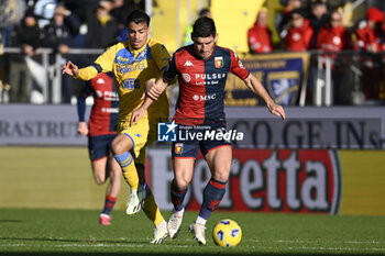 2023-11-26 - Reinier of Frosinone Calcio Ruslan Malinovskyi of Genoa C.F.C.during the 13th day of the Serie A Championship between Frosinone Calcio vs Genoa C.F.C., 26 November 2023 at the Benito Stirpe Stadium, Frosinone, Italy. - FROSINONE CALCIO VS GENOA CFC - ITALIAN SERIE A - SOCCER