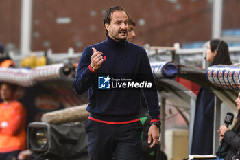 2023-12-02 - Alberto Gilardino coach Genoa during Serie A TIM match between Genoa CFC and Empoli FC at Stadio Luigi Ferraris, Genoa - GENOA CFC VS EMPOLI FC - ITALIAN SERIE A - SOCCER