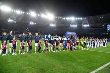 2023-12-02 - Line up during the Italian Football Championship League A 2023/2024 match between SS Lazio vs Cagliari Calcio at the Olimpic Stadium in Rome on 02 December 2023. - SS LAZIO VS CAGLIARI CALCIO - ITALIAN SERIE A - SOCCER