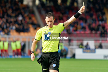 2023-12-03 - the referee Daniele Doveri of Roma - US LECCE VS BOLOGNA FC - ITALIAN SERIE A - SOCCER