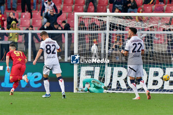 2023-12-03 - Roberto Piccoli of US Lecce score the goal on penalty - US LECCE VS BOLOGNA FC - ITALIAN SERIE A - SOCCER