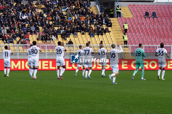 2023-12-03 - players of Bologna FC applauds fans - US LECCE VS BOLOGNA FC - ITALIAN SERIE A - SOCCER