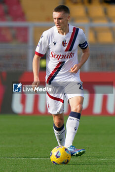2023-12-03 - Michel Aebischer of Bologna FC - US LECCE VS BOLOGNA FC - ITALIAN SERIE A - SOCCER