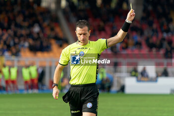 2023-12-03 - the referee Daniele Doveri of Roma - US LECCE VS BOLOGNA FC - ITALIAN SERIE A - SOCCER