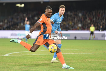 2023-12-03 - Marcus Thuram of FC Internazionale in action during Serie A between SSC Napoli vs FC Internazionale at Diego Armando Maradona Stadium - SSC NAPOLI VS INTER - FC INTERNAZIONALE - ITALIAN SERIE A - SOCCER