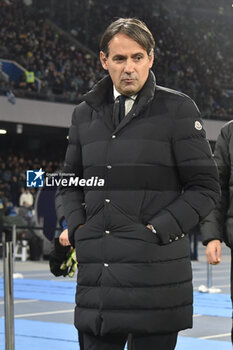 2023-12-03 - Simone Inzaghi coach of FC Internazionale during Serie A between SSC Napoli vs FC Internazionale at Diego Armando Maradona Stadium - SSC NAPOLI VS INTER - FC INTERNAZIONALE - ITALIAN SERIE A - SOCCER