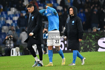2023-12-03 - Giovanni Di Lorenzo of SSC Napoli disappointed at the end of the race during Serie A between SSC Napoli vs FC Internazionale at Diego Armando Maradona Stadium - SSC NAPOLI VS INTER - FC INTERNAZIONALE - ITALIAN SERIE A - SOCCER