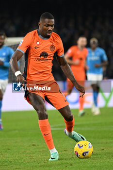 2023-12-03 - Marcus Thuram of FC Internazionale in action during Serie A between SSC Napoli vs FC Internazionale at Diego Armando Maradona Stadium - SSC NAPOLI VS INTER - FC INTERNAZIONALE - ITALIAN SERIE A - SOCCER