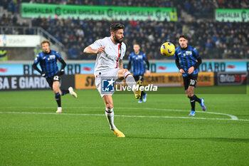 2023-12-09 - Olivier Giroud (Ac Milan) in action - ATALANTA BC VS AC MILAN - ITALIAN SERIE A - SOCCER