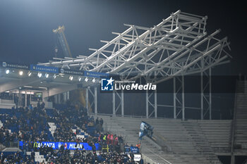 2023-12-09 - Atalanta Bc Gewiss Stadium under construction - ATALANTA BC VS AC MILAN - ITALIAN SERIE A - SOCCER