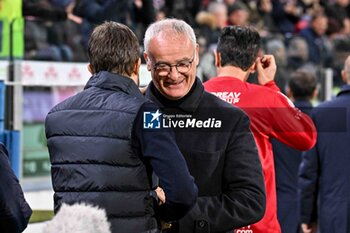 2023-12-11 - Claudio Ranieri Mister of Cagliari Calcio, Alessio Dionisi Mister of US Sassuolo - CAGLIARI CALCIO VS US SASSUOLO - ITALIAN SERIE A - SOCCER