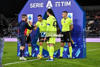 2023-12-11 - Maurizio Mariani, Arbitro, Referee - CAGLIARI CALCIO VS US SASSUOLO - ITALIAN SERIE A - SOCCER