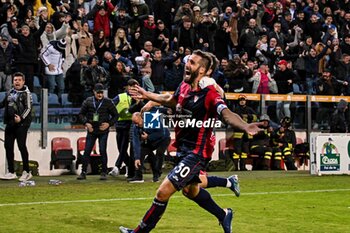 2023-12-11 - Leonardo Pavoletti of Cagliari Calcio, Esultanza, Joy After scoring goal, - CAGLIARI CALCIO VS US SASSUOLO - ITALIAN SERIE A - SOCCER
