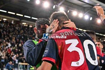 2023-12-11 - Leonardo Pavoletti of Cagliari Calcio Esultanza, Joy After scoring goal, - CAGLIARI CALCIO VS US SASSUOLO - ITALIAN SERIE A - SOCCER