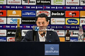 2023-12-11 - Gianluca Lapadula of Cagliari Calcio, Conferenza Stampa, Press Conference - CAGLIARI CALCIO VS US SASSUOLO - ITALIAN SERIE A - SOCCER