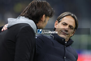 2023-12-09 - Simone Inzaghi Head Coach of FC Internazionale looks on during Serie A 2023/24 football match between FC Internazionale and Udinese Calcio at Giuseppe Meazza Stadium, Milan, Italy on December 09, 2023 - INTER - FC INTERNAZIONALE VS UDINESE CALCIO - ITALIAN SERIE A - SOCCER